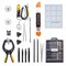 Syba Multimedia SYBA Multimedia SY-ACC65094 Complete Essential Electronic Repair Tool Kit SY-ACC65094 - alternate 1